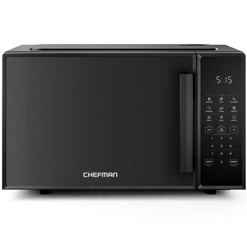Chefman RJ55-9-V2 0.9 cu ft 900 W Microwave, Black