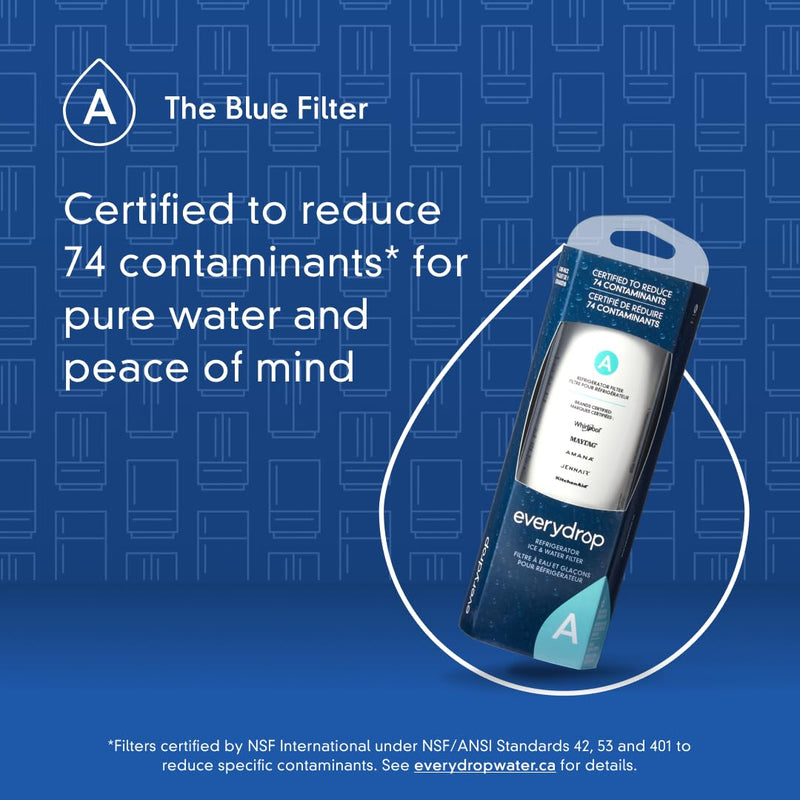 EveryDrop - Filter A EDRARXD1B - Refrigerator Water Filter
