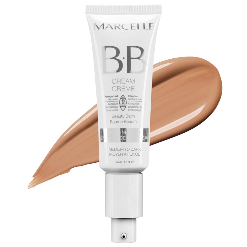 Marcelle BB Cream Beauty Balm, Medium to Dark, 45 mL