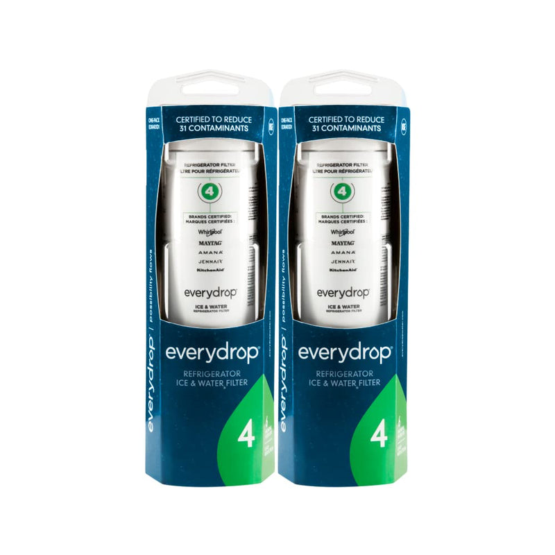 EveryDrop - Filter 4 EDR4RXD1B - Refrigerator Water Filter - 2 Pack