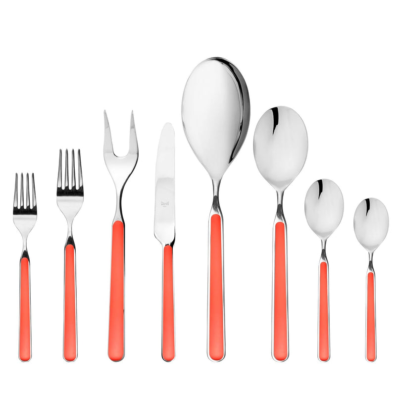 Mepra – Fantasia New Coral – 43-Piece Flatware Set