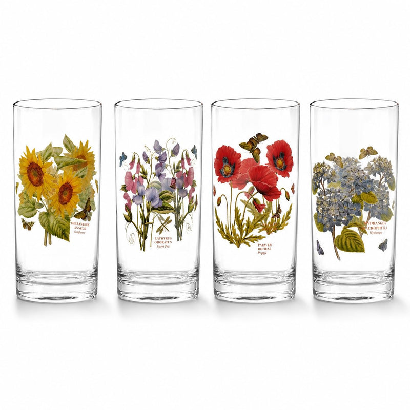 Portmeirion - Botanic Garden - Verre à eau - Lot de 4 | 444 ml