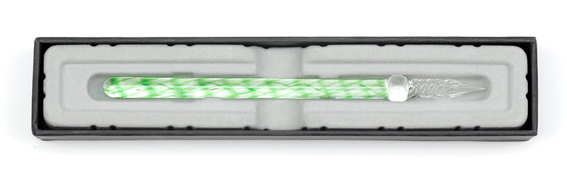 Jacques Herbin - Straight Glass Pen 16Cm-Meadow Green