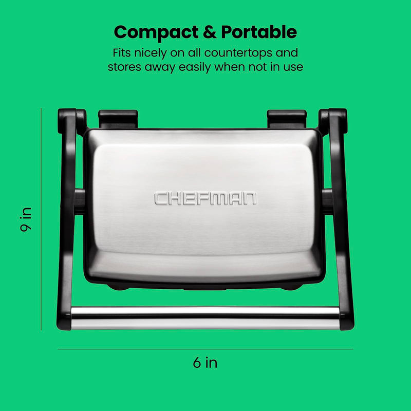 Chefman RJ02-180 Panini Press and Grill