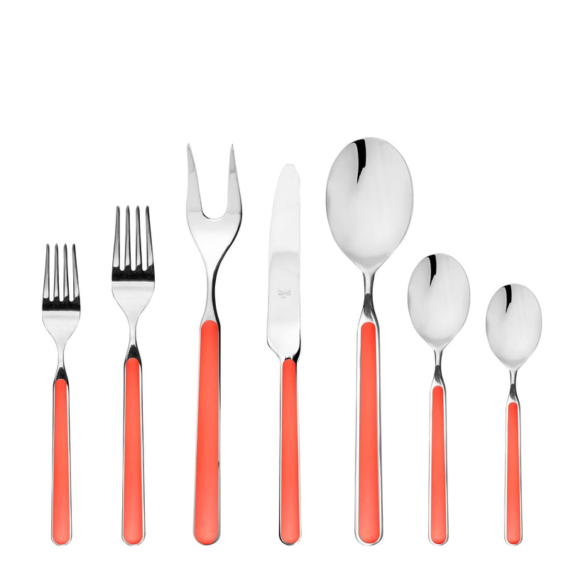 Mepra – Fantasia New Coral – 32-Piece Flatware Set