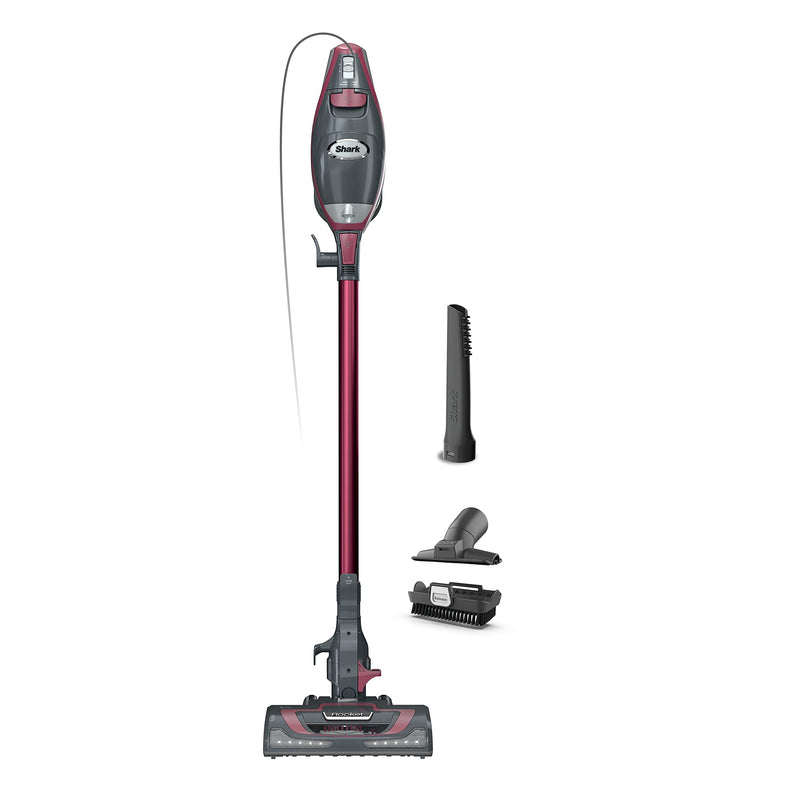 Shark Rocket Pro Corded Stick Vacuum HV370C, Comet Red