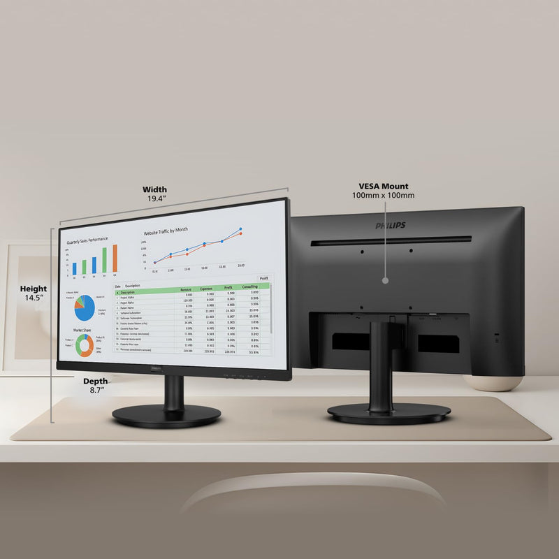 Philips 221V8LB 22-Inch Full HD Monitor