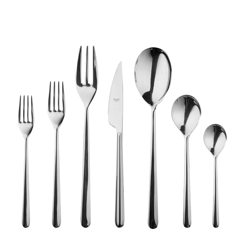 Mepra – Linea Mirror – 32-Piece Flatware Set