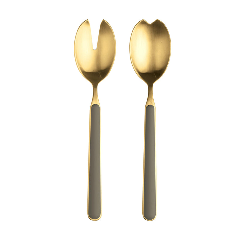 Mepra – Fantasia Ice Gold Salad Vicuna – 2-Piece Serving Set
