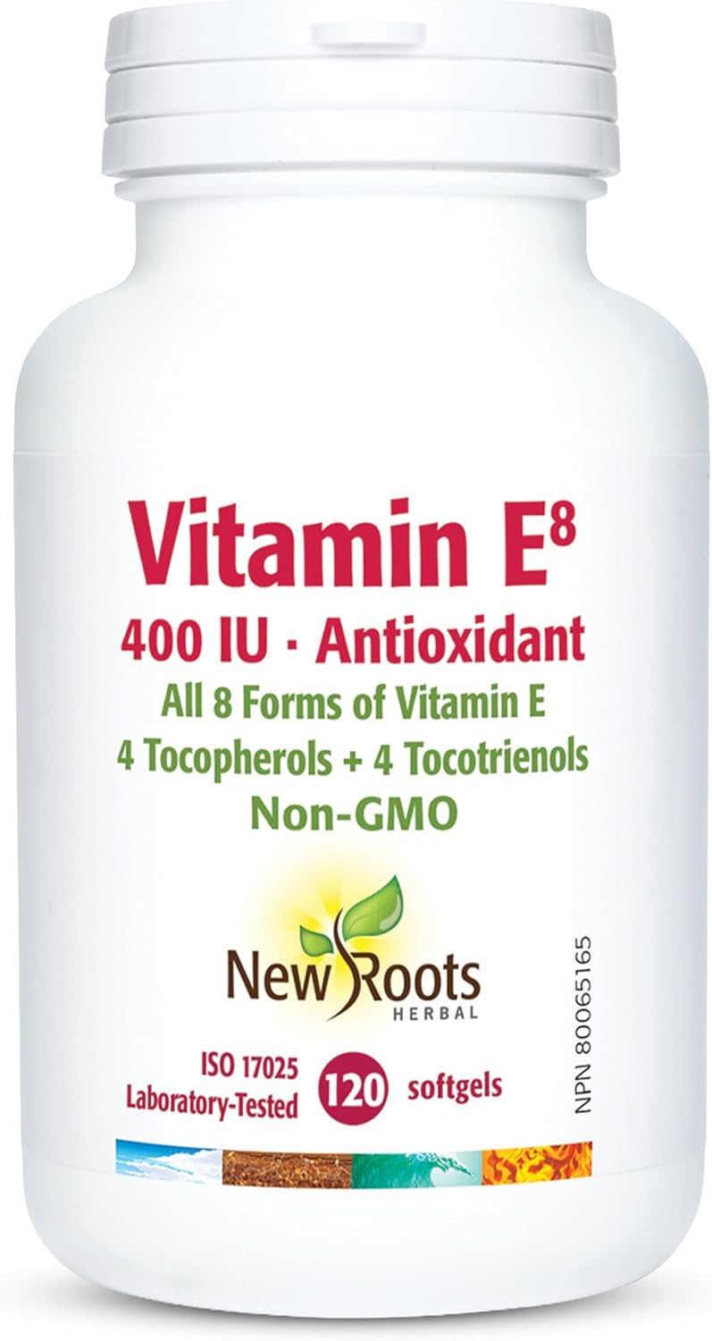 New Roots Herbal - Vitamin E 400 IU - 120 Softgels