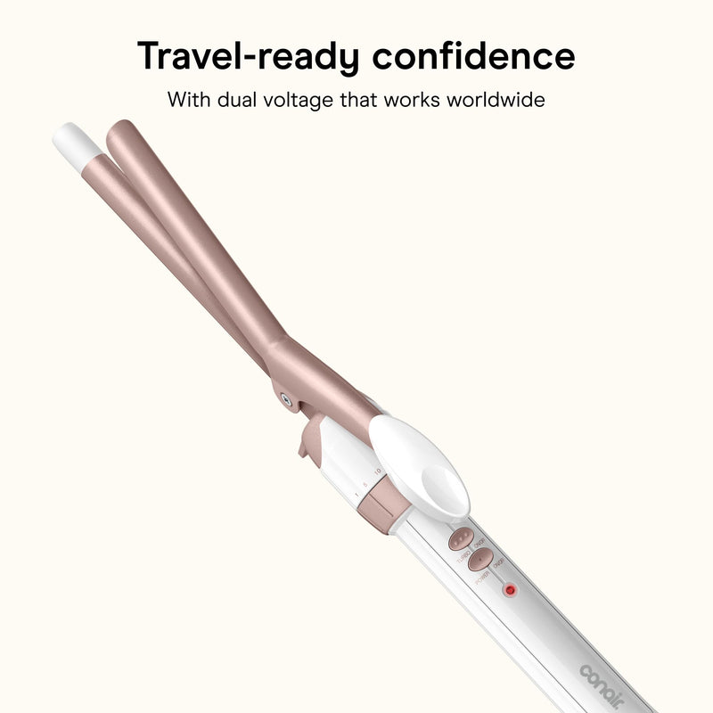Conair Double Ceramic CD699L 0.5 in Curling Iron