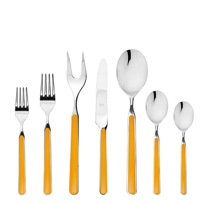Mepra – Fantasia Mustard – 32-Piece Flatware Set