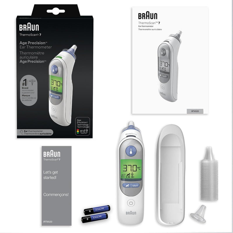 Braun ThermoScan 7 IRT6520CA Ear Thermometer