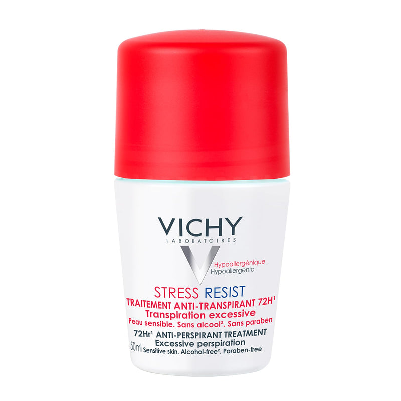 Vichy Stress Resist Antiperspirant Roll-On, 50 mL