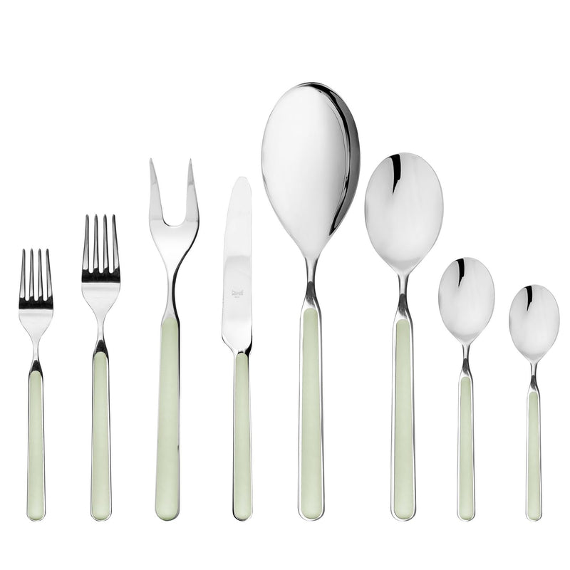 Mepra – Fantasia Sage – 43-Piece Flatware Set