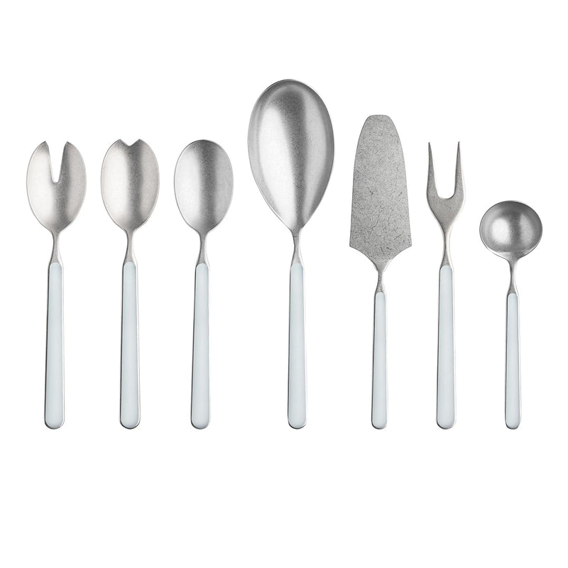 Mepra – Fantasia Pewter Light Blue – 7-Piece Serving Set