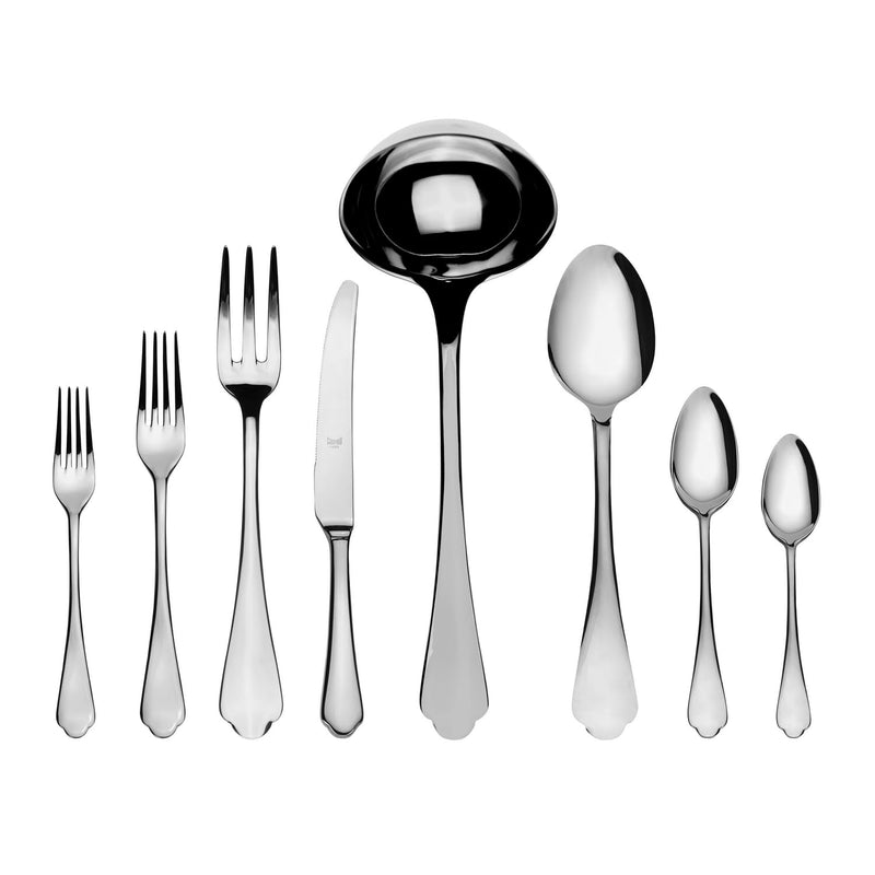 Mepra – Dolce Vita Mirror – 43-Piece Flatware Set