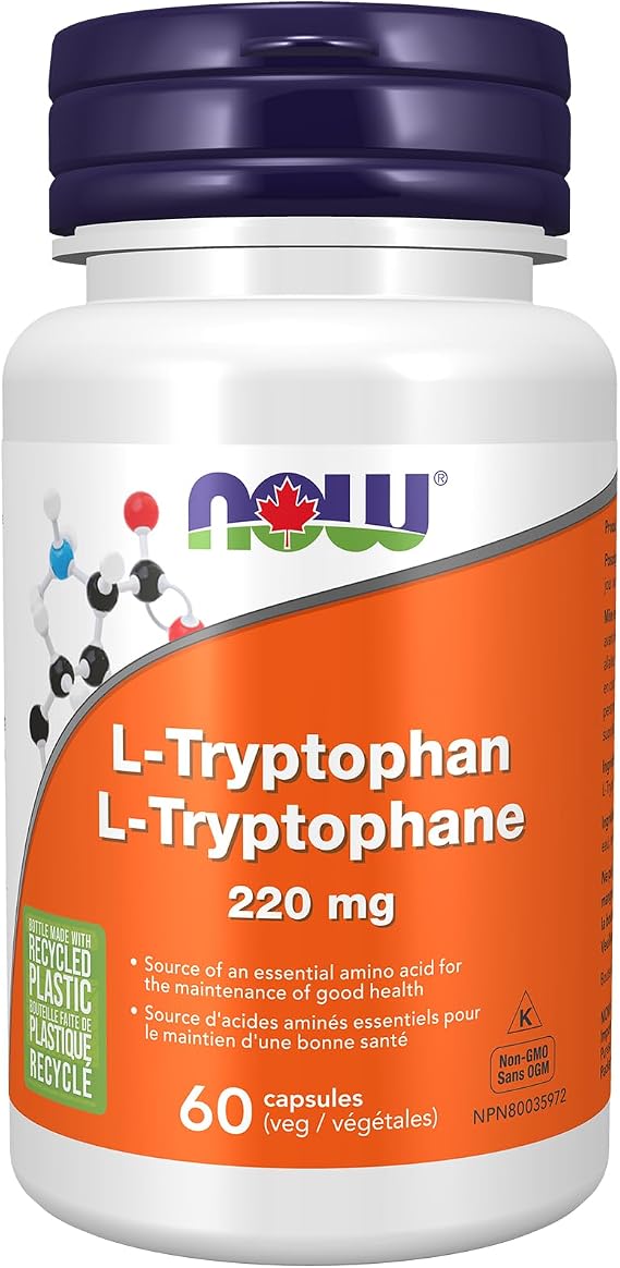 Now - L - Tryptophan 220mg 60vcap