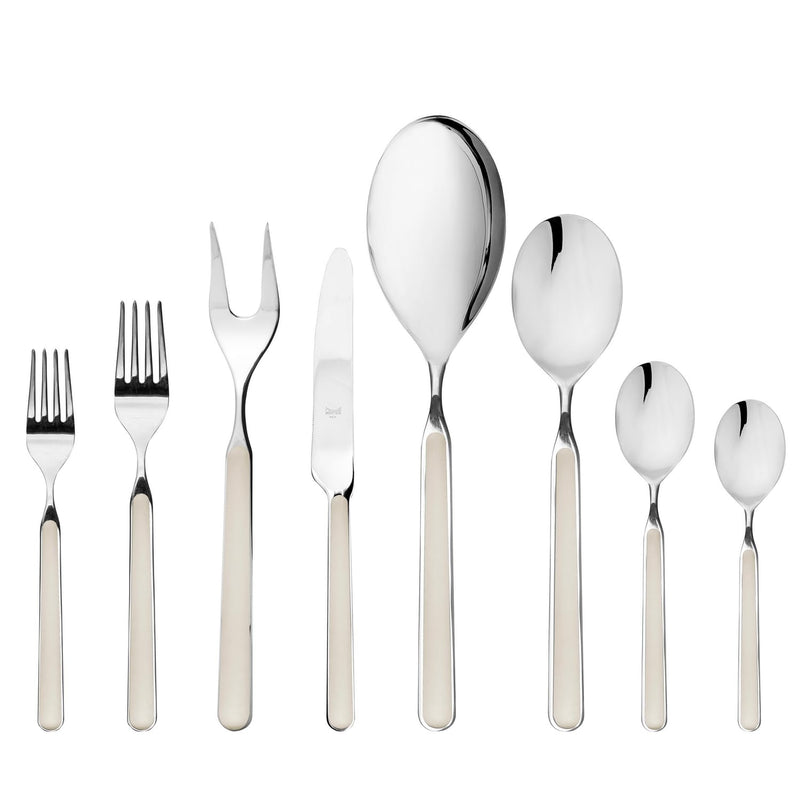 Mepra – Fantasia Turtle-Dove – 43-Piece Flatware Set