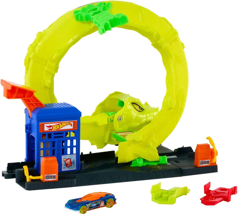Hot Wheels - City Nemesis Playset - Snake Spiral