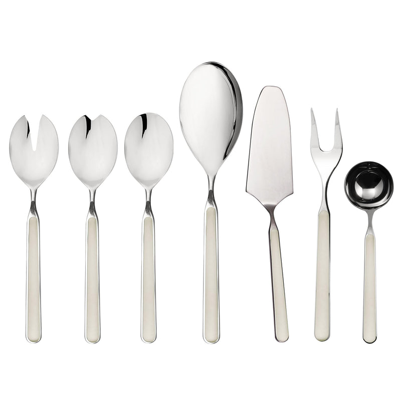 Mepra – Fantasia Turtle-Dove – 7-Piece Serving Set
