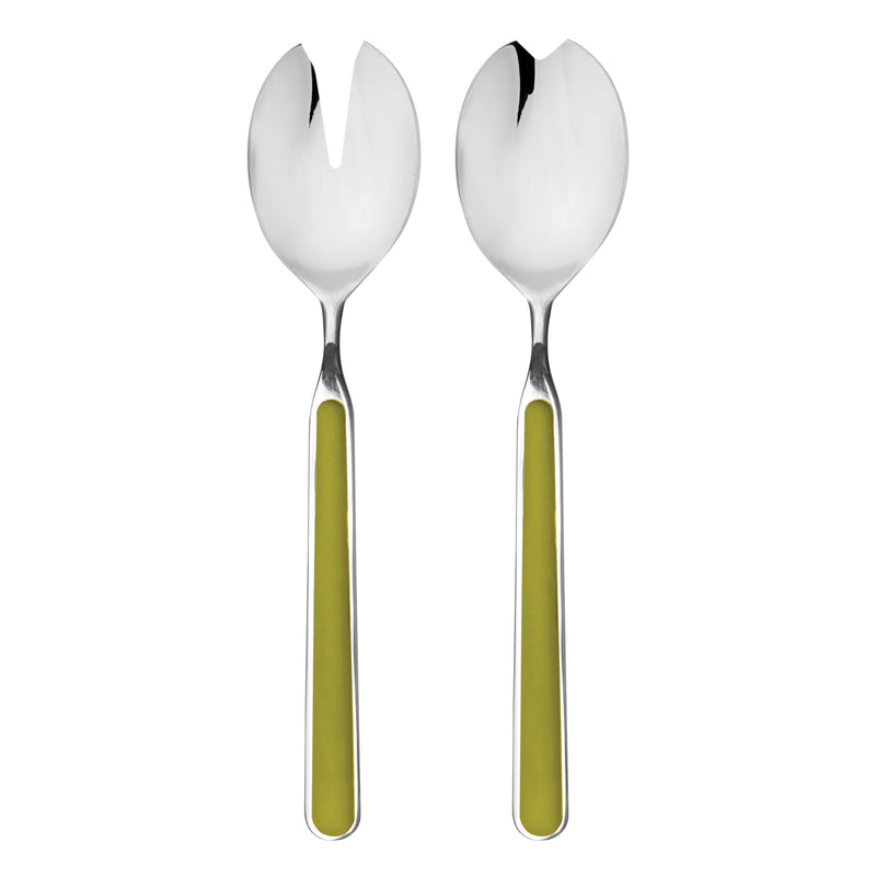 Mepra – Fantasia Salad Olive-Green – 2-Piece Serving Set