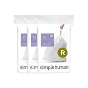 simplehuman Code R Trash Liners CW0253, 10 L, 60 Count