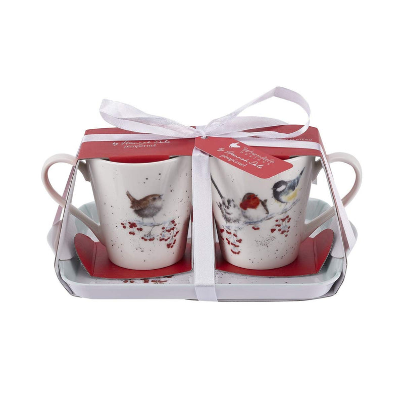 Pimpernel - WRDL ONE SNOWY DAY TRAY&2MUGS