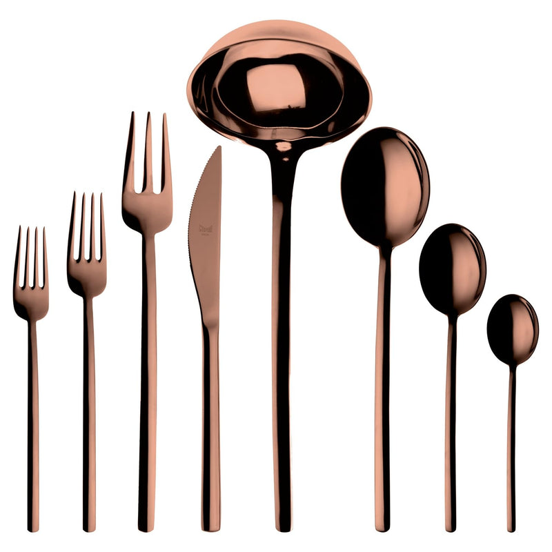 Mepra – Due Bronze – 43-Piece Flatware Set