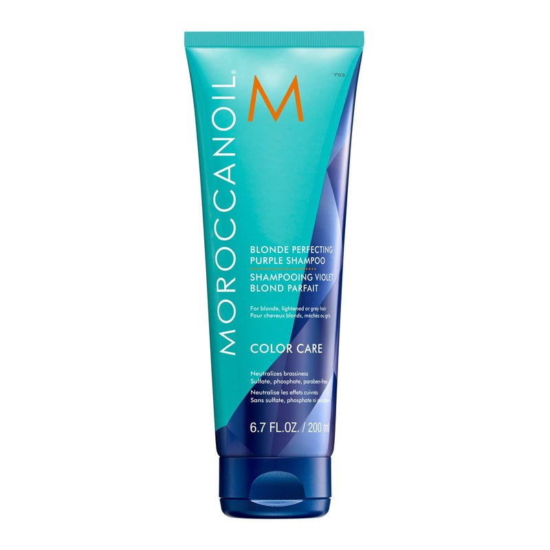 Moroccanoil Blonde Perfecting Purple Shampoo, 200 mL