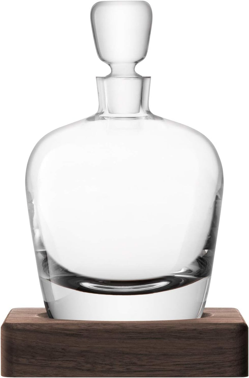 LSA - Whisky Arran - Decanter with with Walnut Base | 1 L