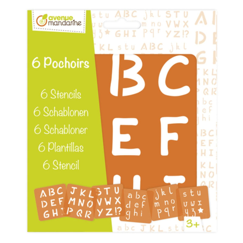My Mandarine stencils – Alphabet