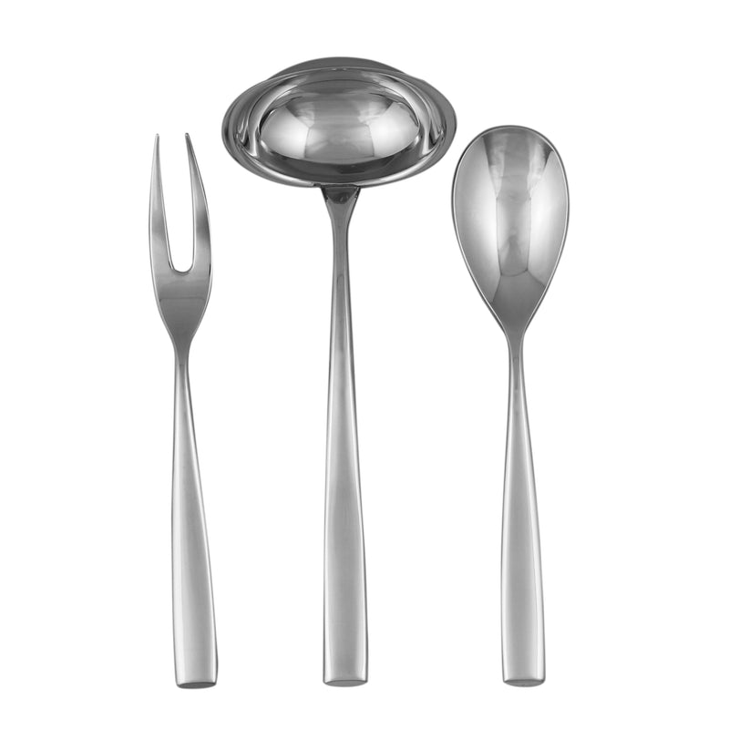 Mepra – Arte Mirror – 3-Piece Serving Set