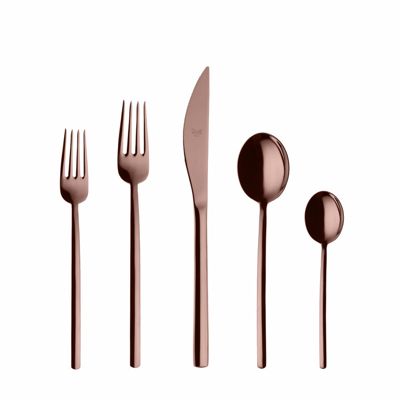 Mepra – Due Bronze – 20-Piece Flatware Set