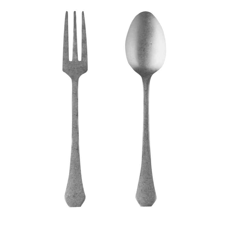 Mepra – Moretto Pewter – 2-Piece Serving Set
