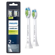 Philips Sonicare DiamondClean Brush Heads HX6062/65, White, 2 Pack
