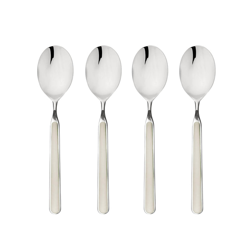Mepra – Fantasia American Turtle-Dove – 4-Piece Coffee Spoon Set