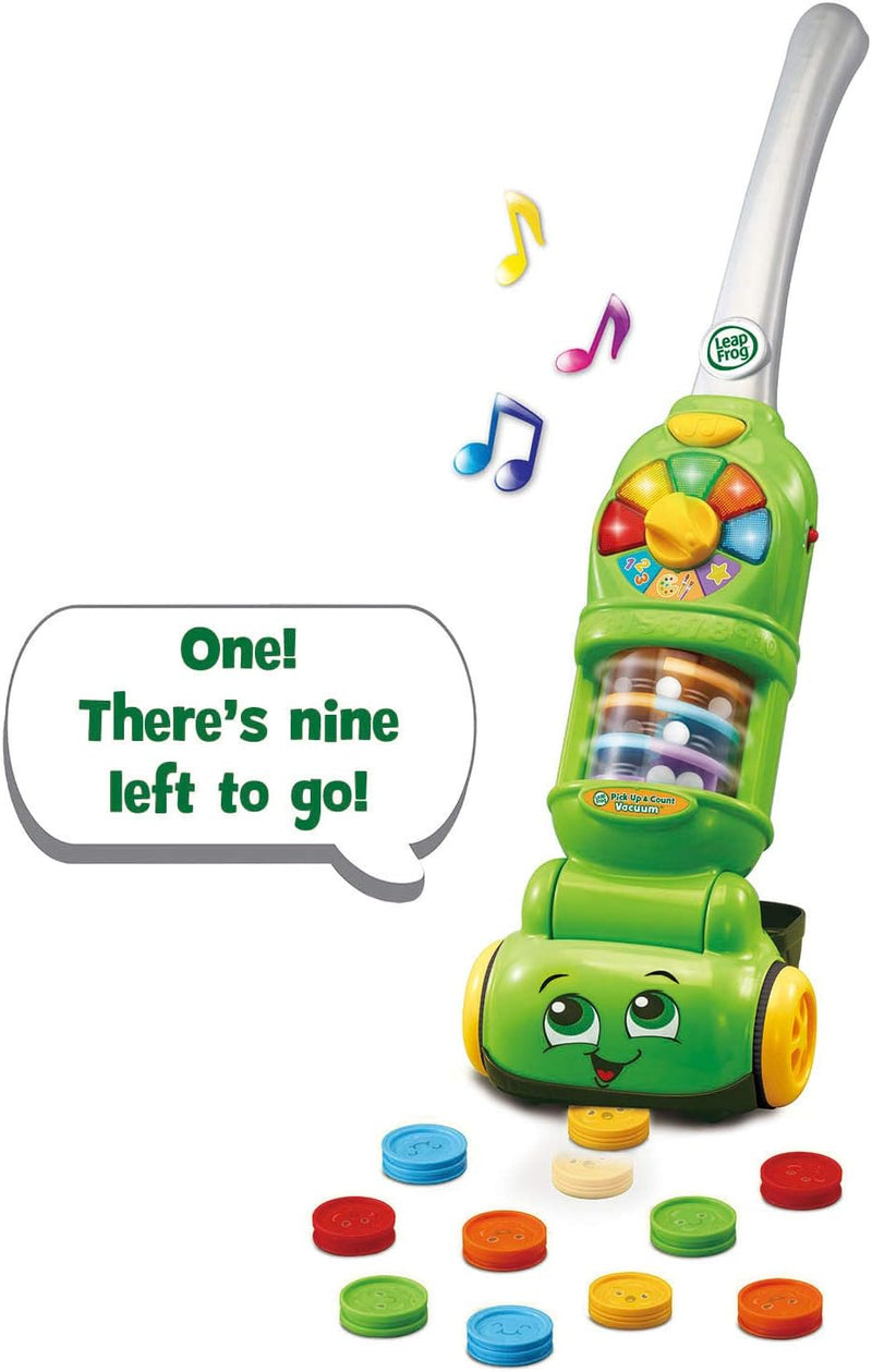 LeapFrog - Pick Up and Count Vacuum, Green