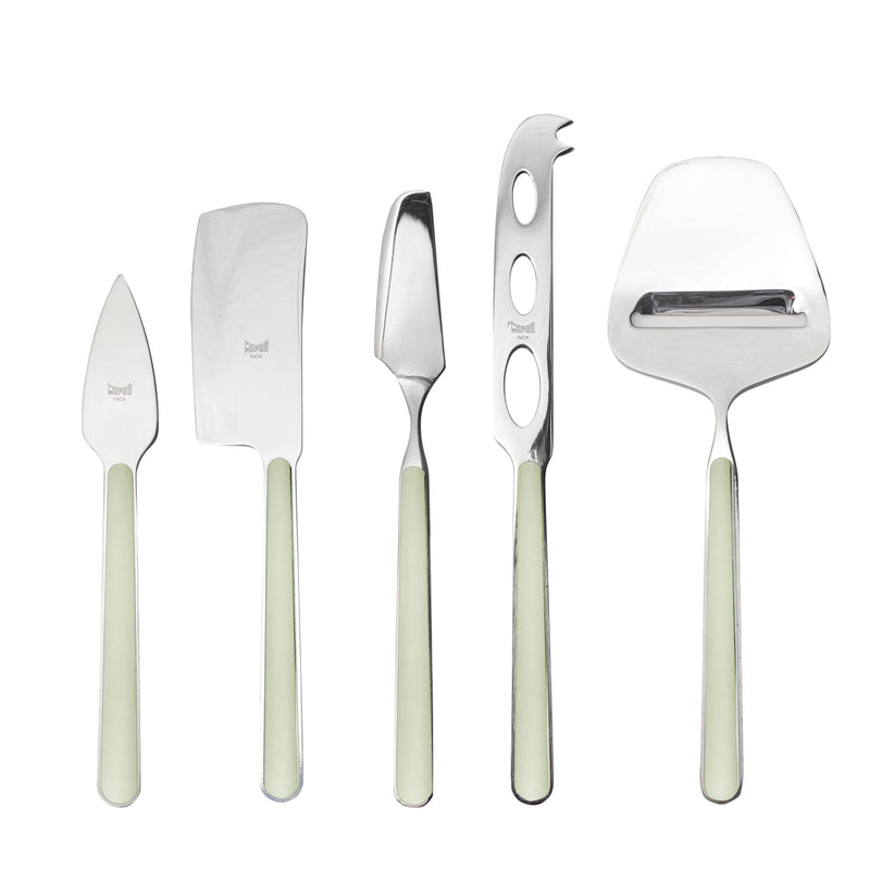 Mepra – Fantasia Sage – 5-Piece Cheese Knife Set