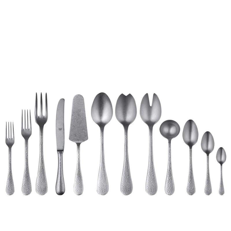 Mepra – Epoque Pewter – 67-Piece Flatware Set