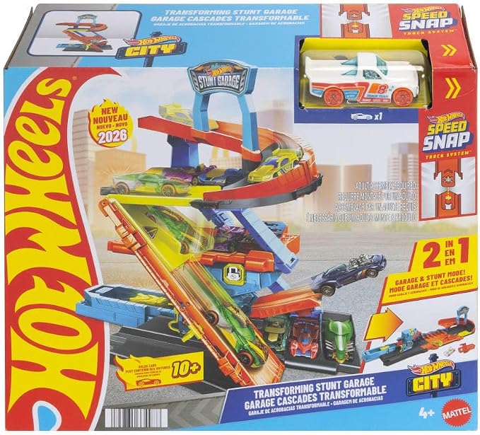 Hot Wheels - CITY STUNT GARAGE PLAYSET