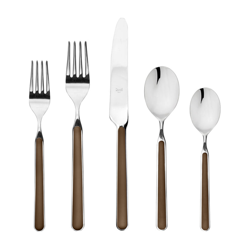 Mepra – Fantasia Tobacco – 20-Piece Flatware Set