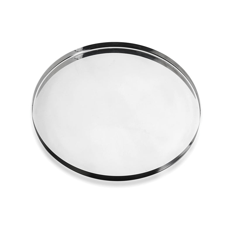 Mepra – Stile by Pininfarina Round Tray – Mirror | 15.75 in