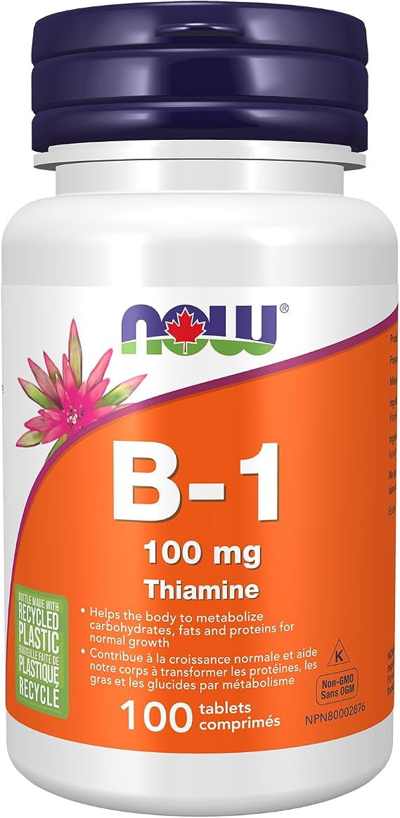 Now - Vitamin B - 1 100MG 100TAB