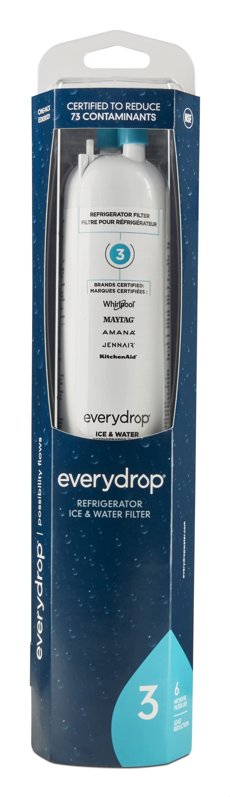 EveryDrop - Filter 3 EDR3RXD1B - Refrigerator Water Filter