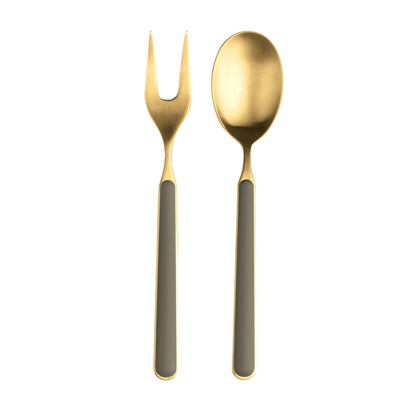 Mepra – Fantasia Ice Gold Vicuna – 2-Piece Serving Set