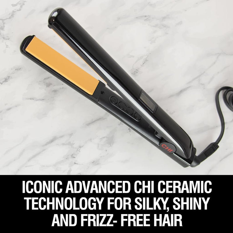 CHI - Original Digital - 1 in Ceramic Hair Straightener - Black