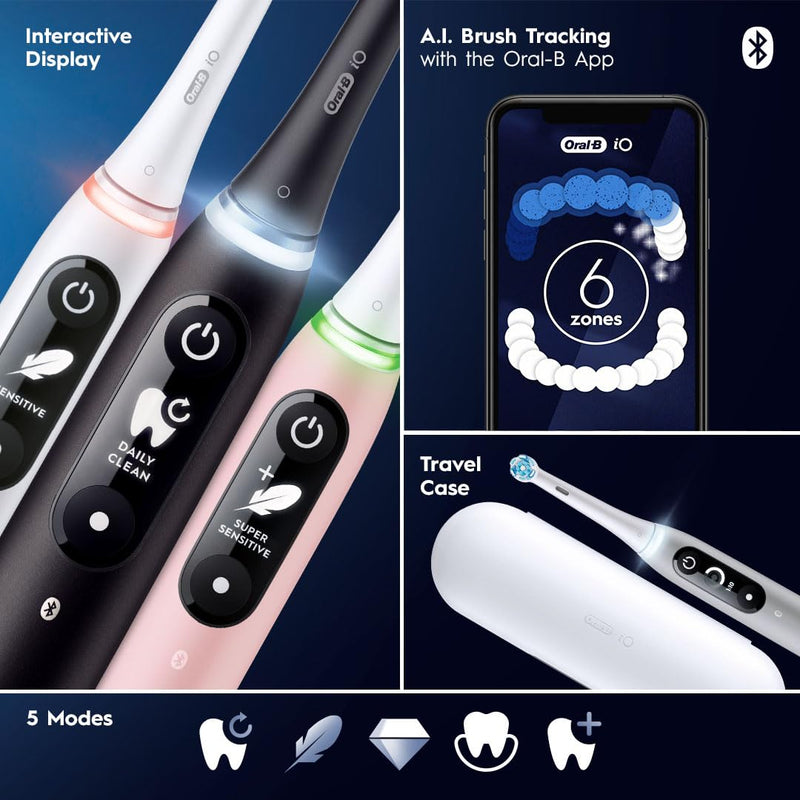 Oral-B iO Series 4 Electric Toothbrush, White