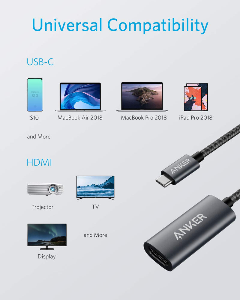 Anker - 310 (A8312) - USB-C to 4K HDMI Adapter