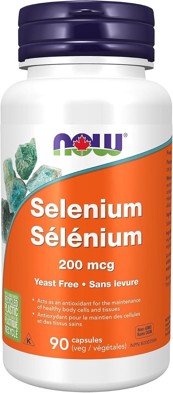 Now - Selenium 200MCG (Yeastfree) 90VCAP